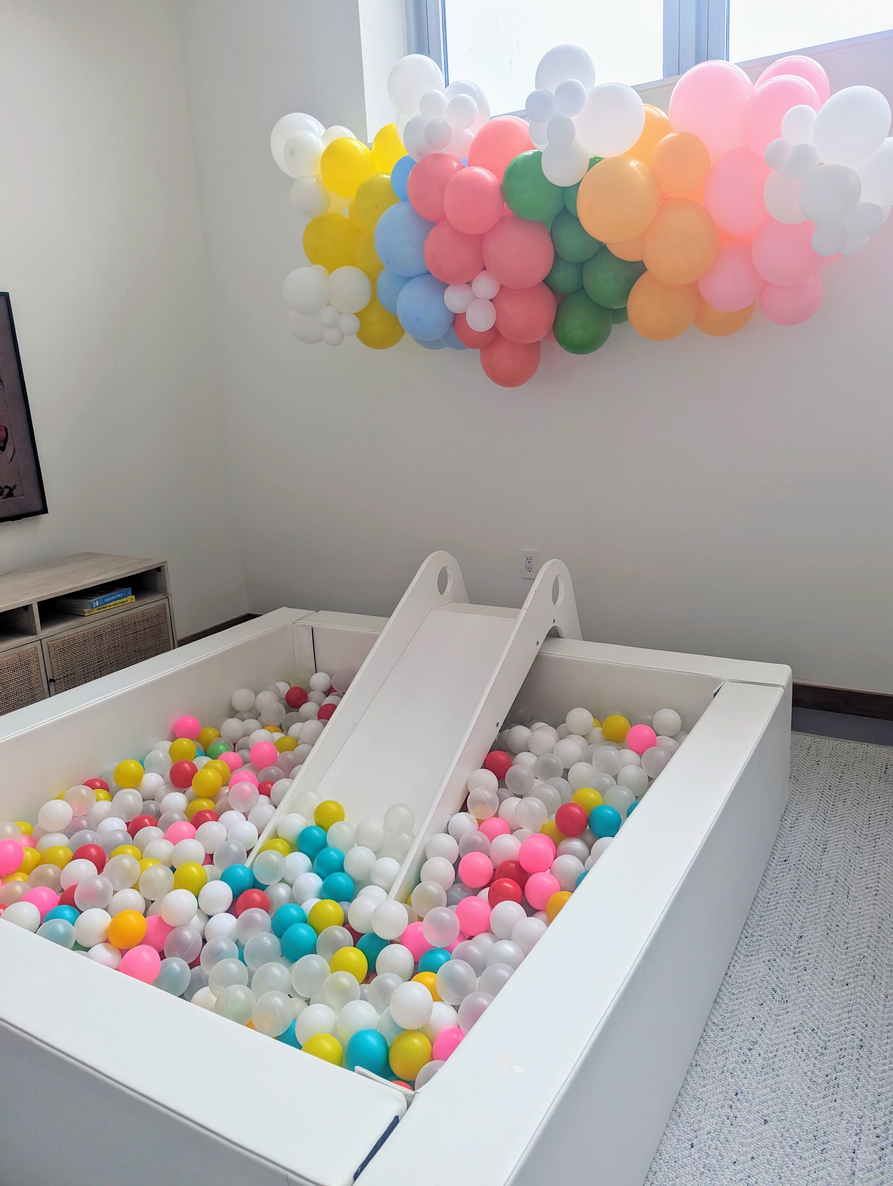 White 6'x6' Ball Pit